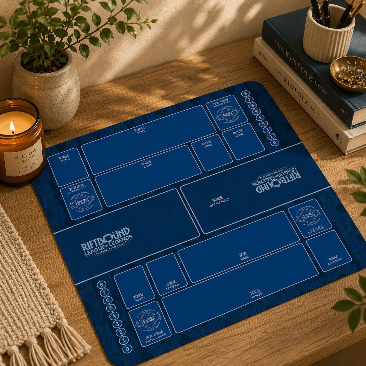 Riftbound Playmat Duo Zone Layout
