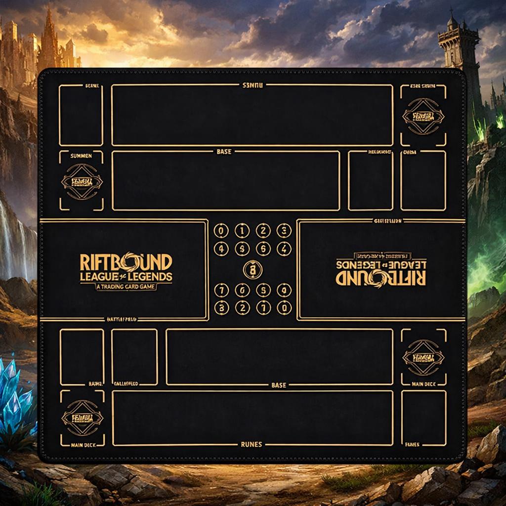 Two Players Riftbound Playmat