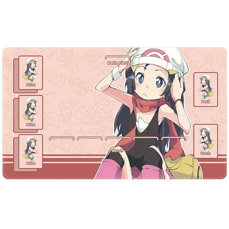 Ash Ketchum Pikachu Pokemon Playmat