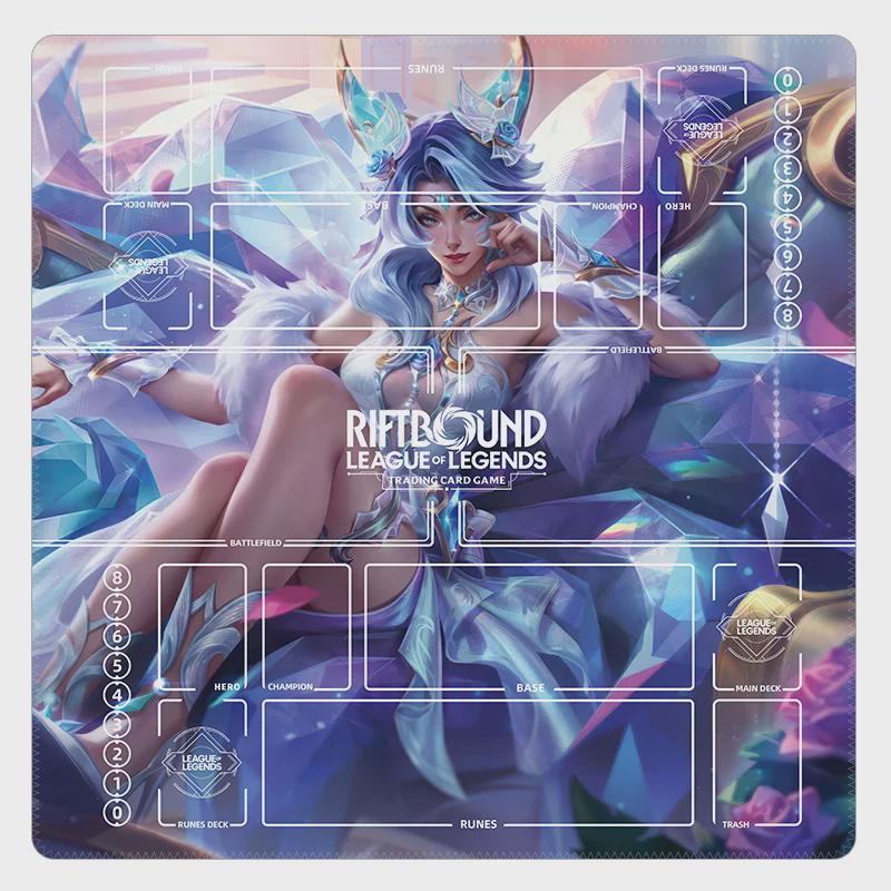Ahri Riftbound Spielmatte für zwei Spieler IV