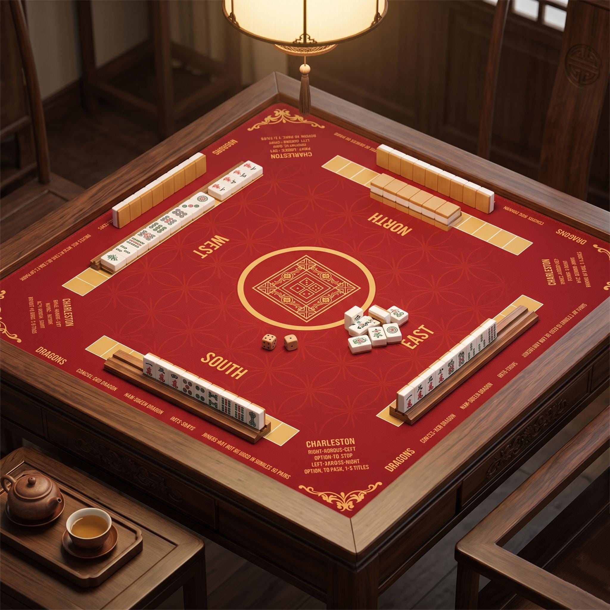 Mahjong Mat 60 x 60 cm