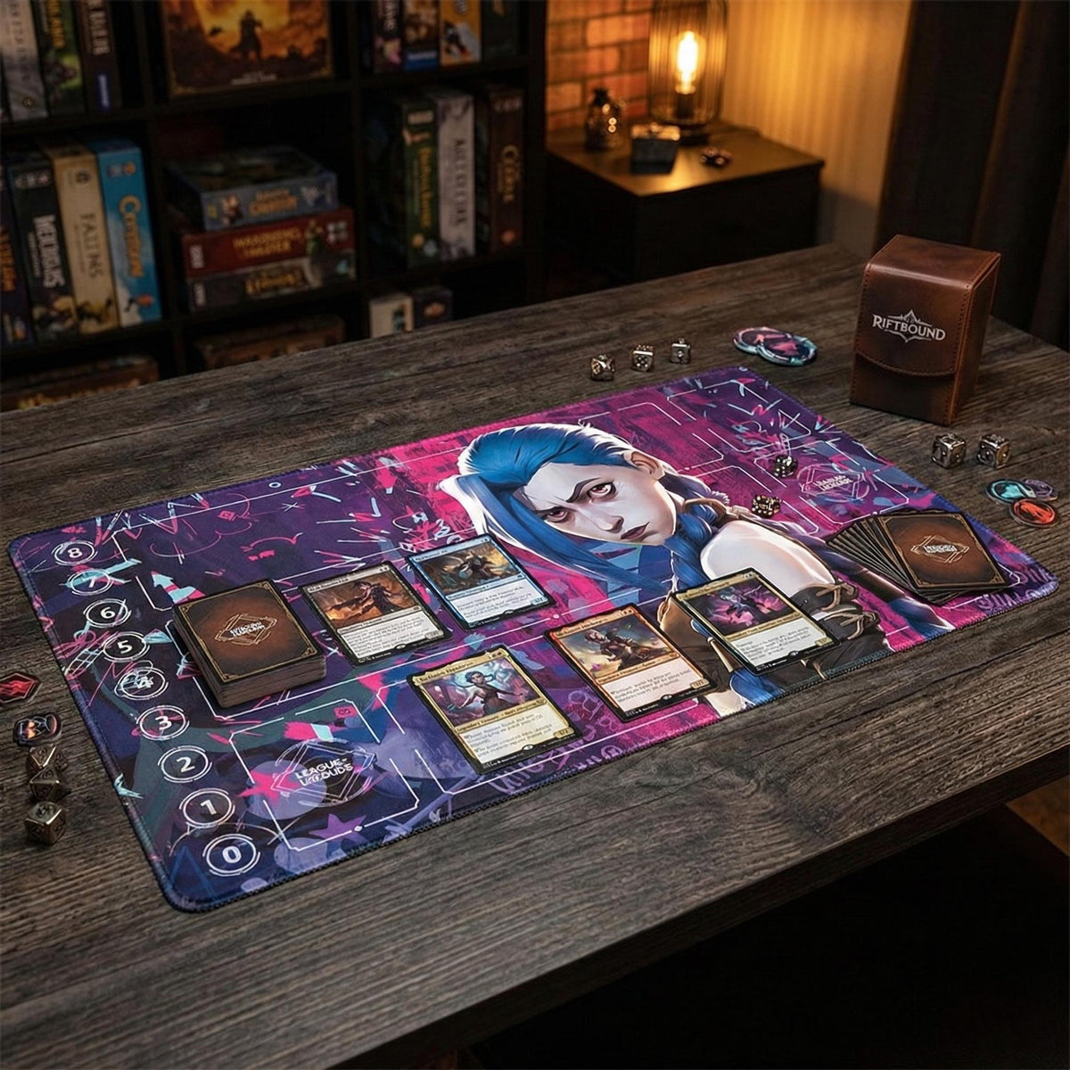 Jinx Arcana Riftbound Spielmatte III