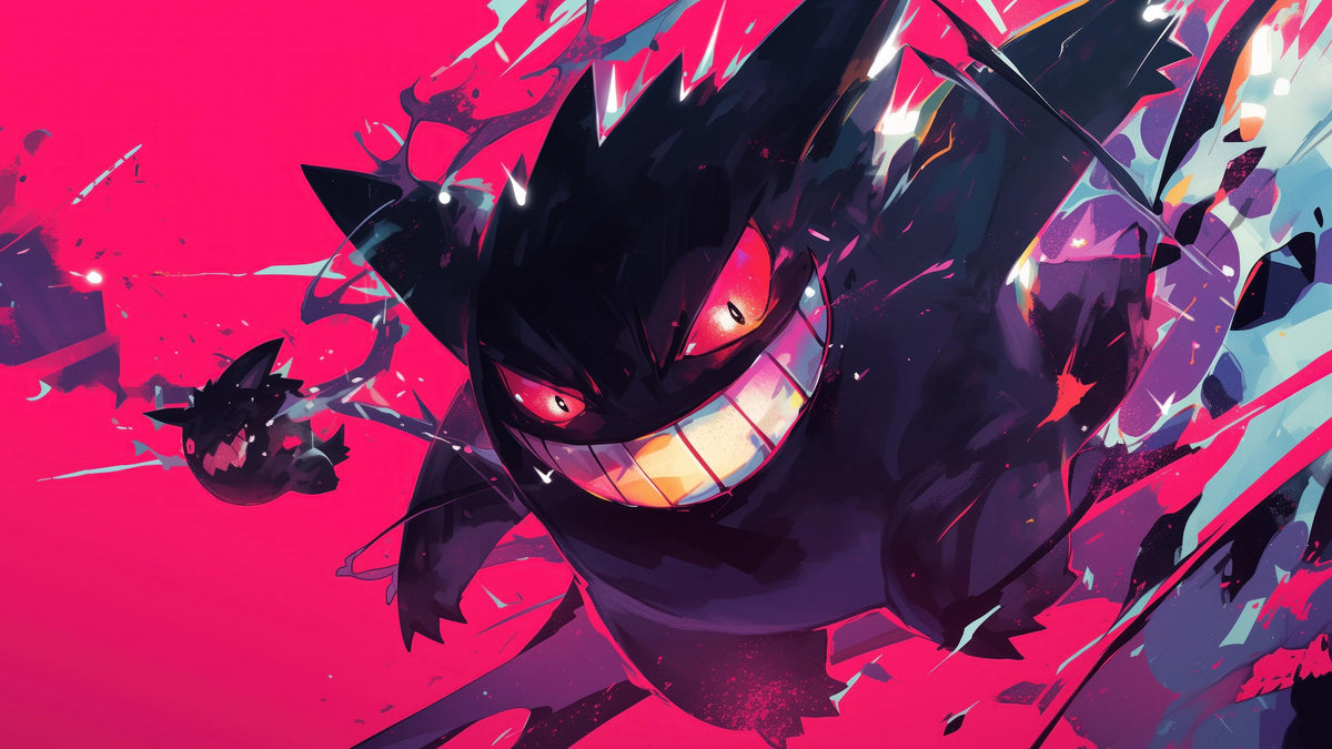 Gengar Pokémon-Schreibtischunterlage