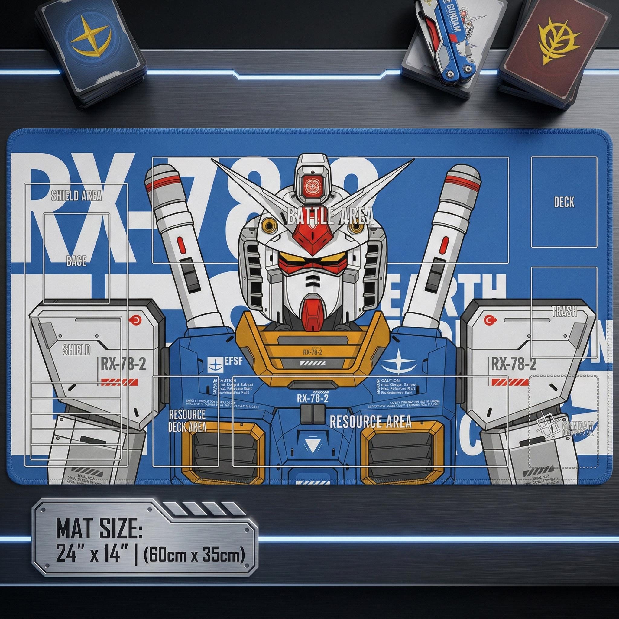 RX-78-2 Gundam TCG Playmat