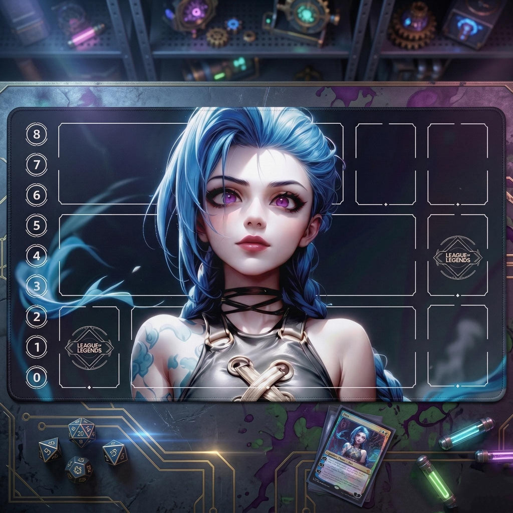 Jinx Riftbound Playmat
