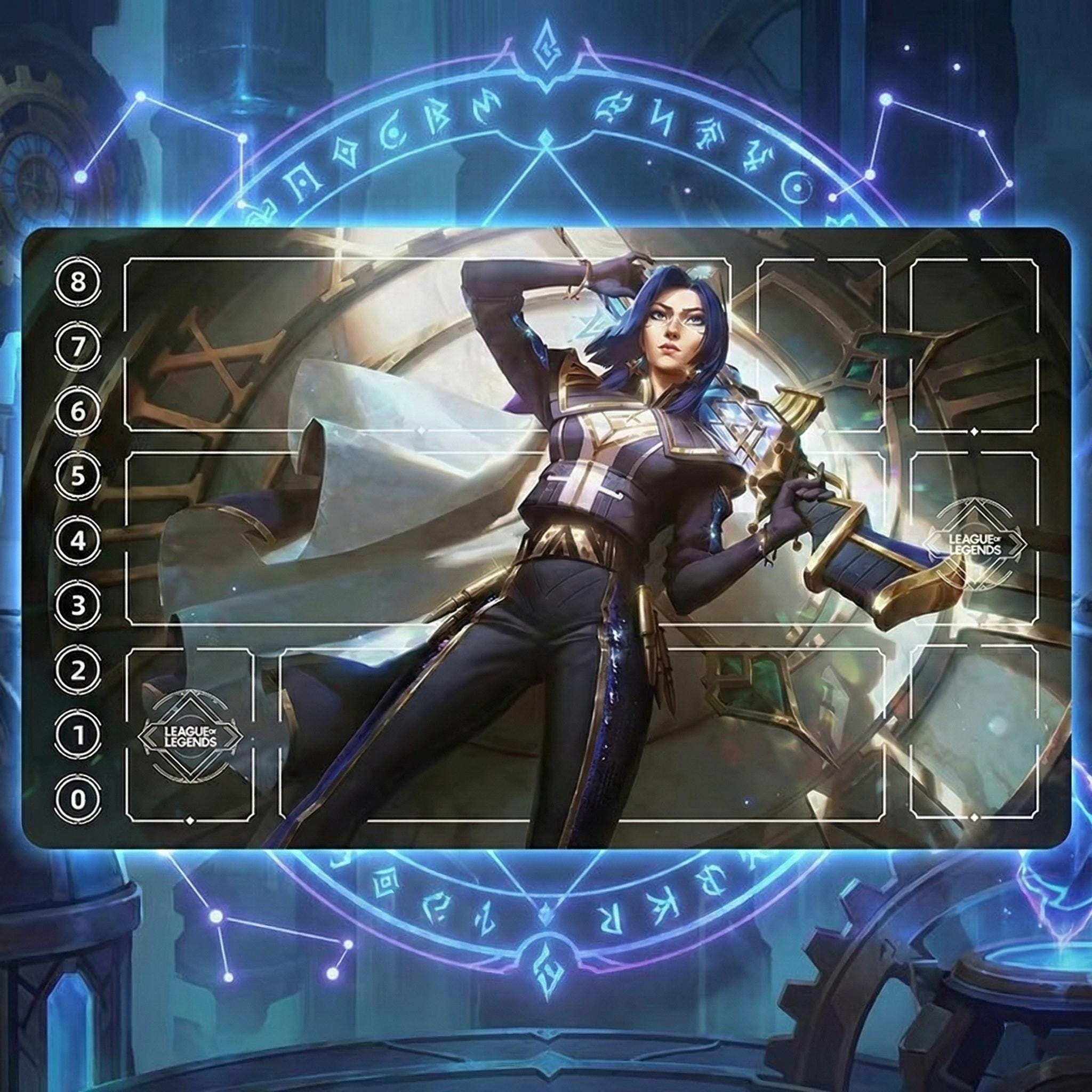 Caitlyn League Riftbound Playmat