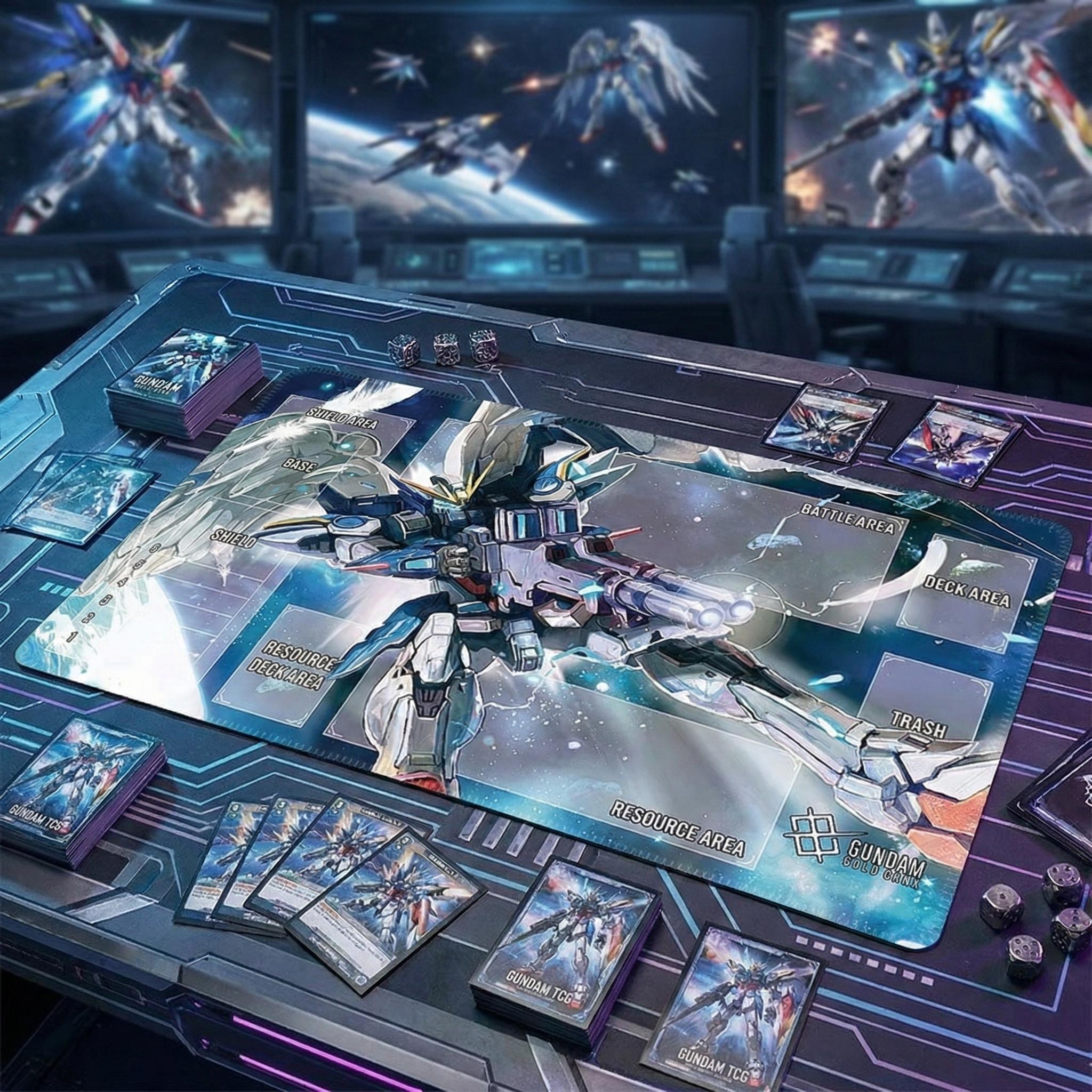 Wing Gundam Zero TCG Playmat