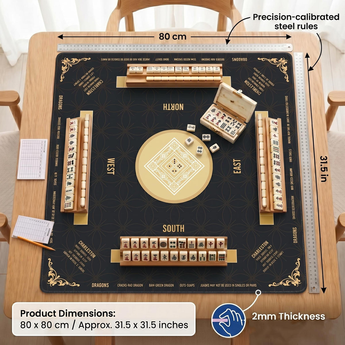 Professionelle Mahjong-Matte
