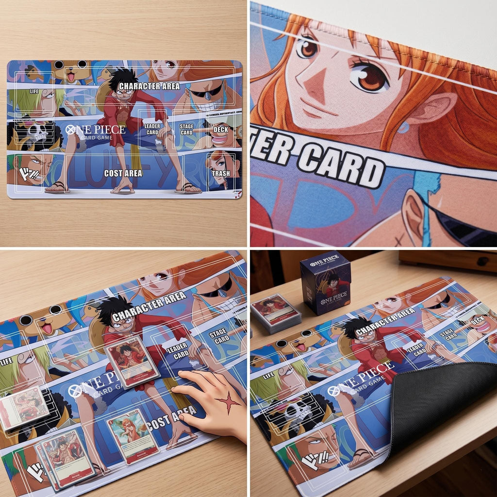 Straw Hat Crew One Piece Playmat