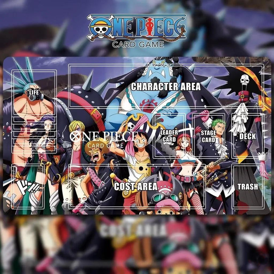Luffy Zoro Sanji Nami Futuristic Playmat II