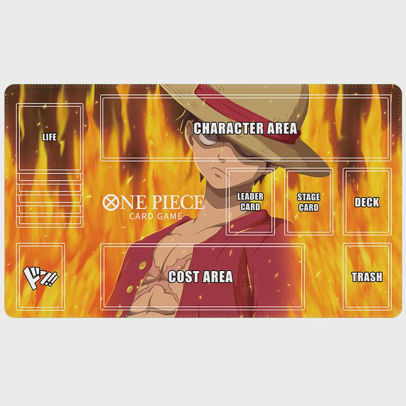 Fiery Luffy One Piece Playmat