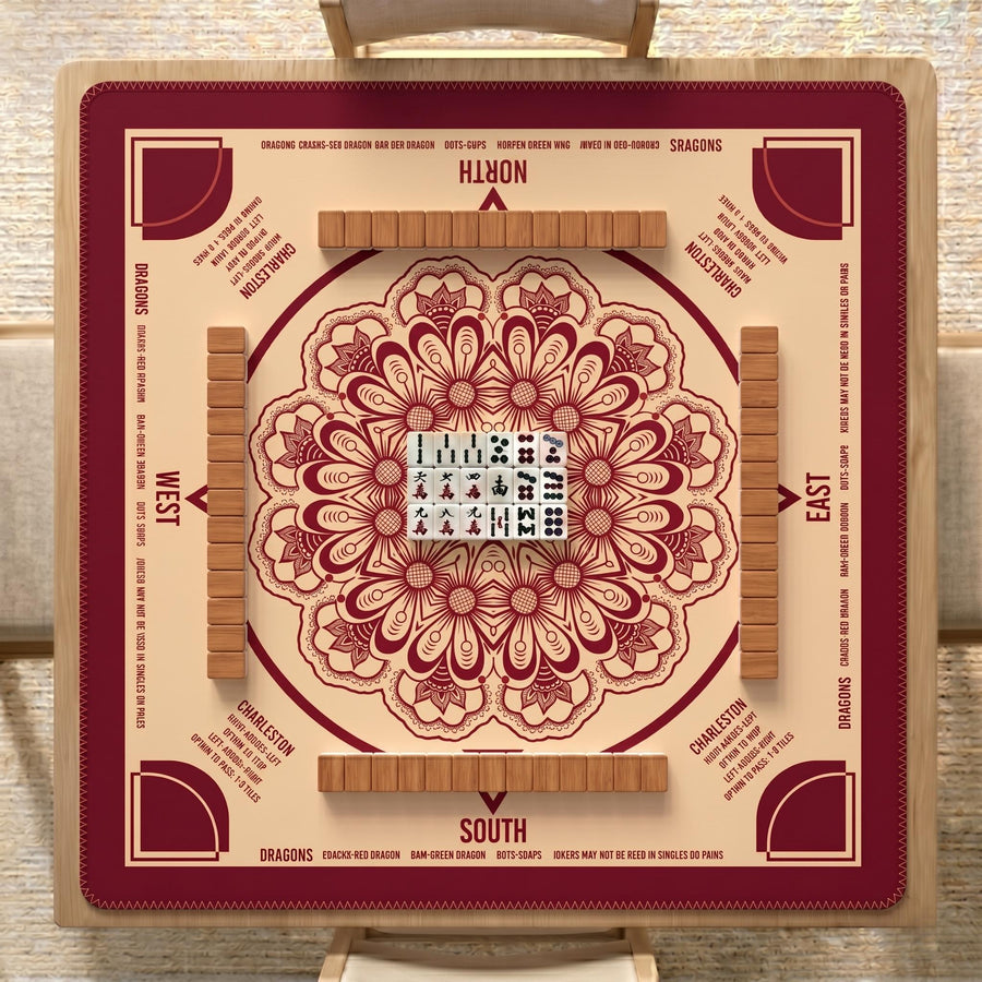 Mahjong Mat with Charleston Rules II