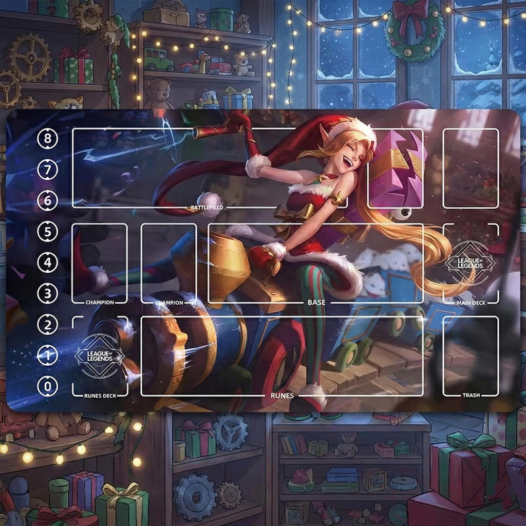 Jinx Ambitious Elf Riftbound Playmat