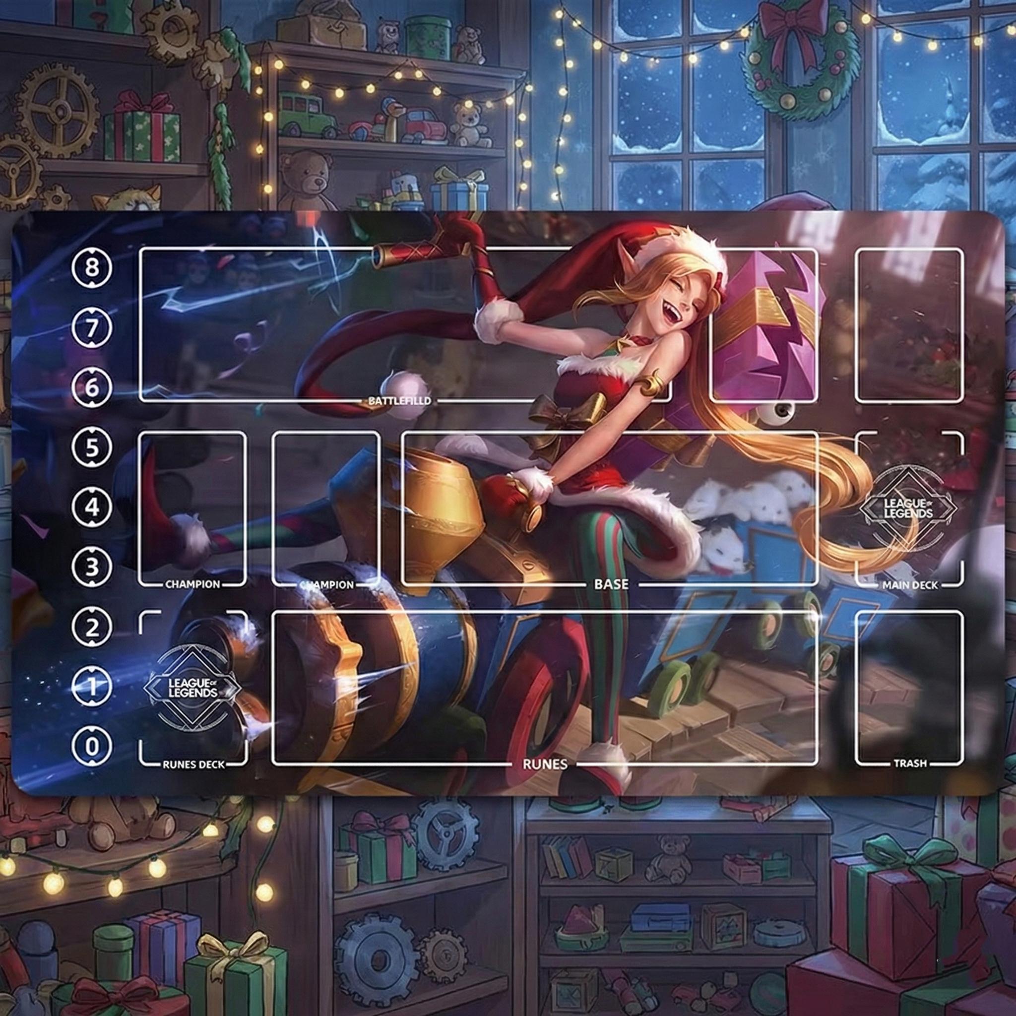 Jinx Ambitious Elf Riftbound Playmat