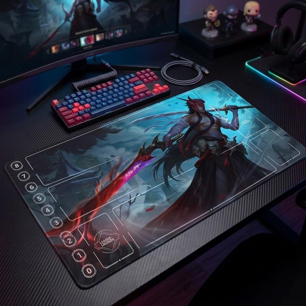 Yone Riftbound Playmat