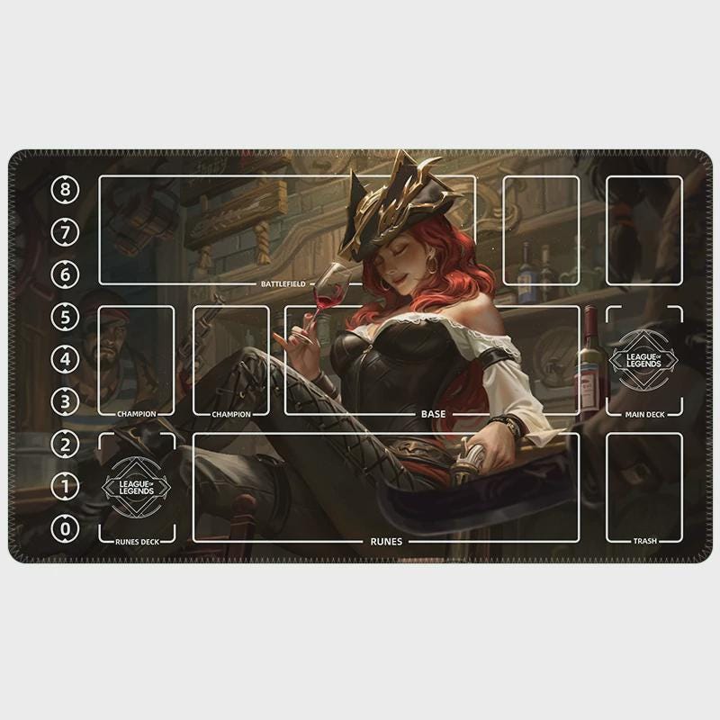 Miss Fortune Riftbound-Spielmatte