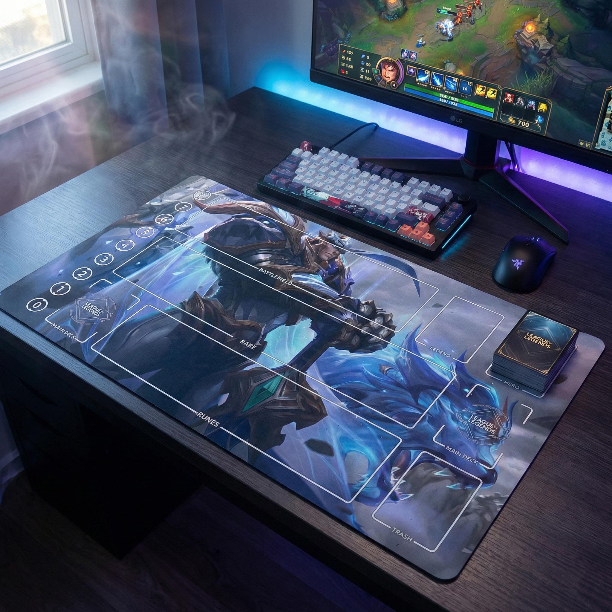 Garen Riftbound Playmat