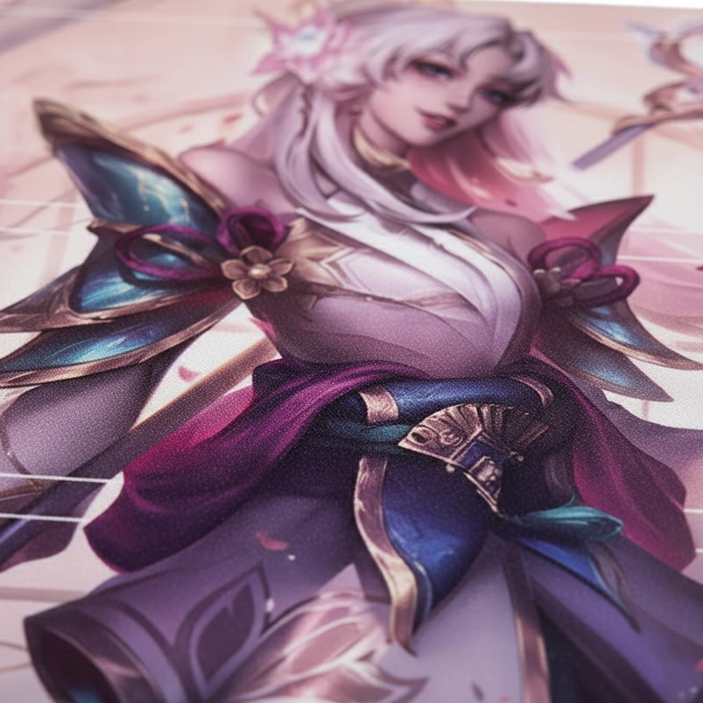 Lux Spirit Blossom Riftbound Playmat