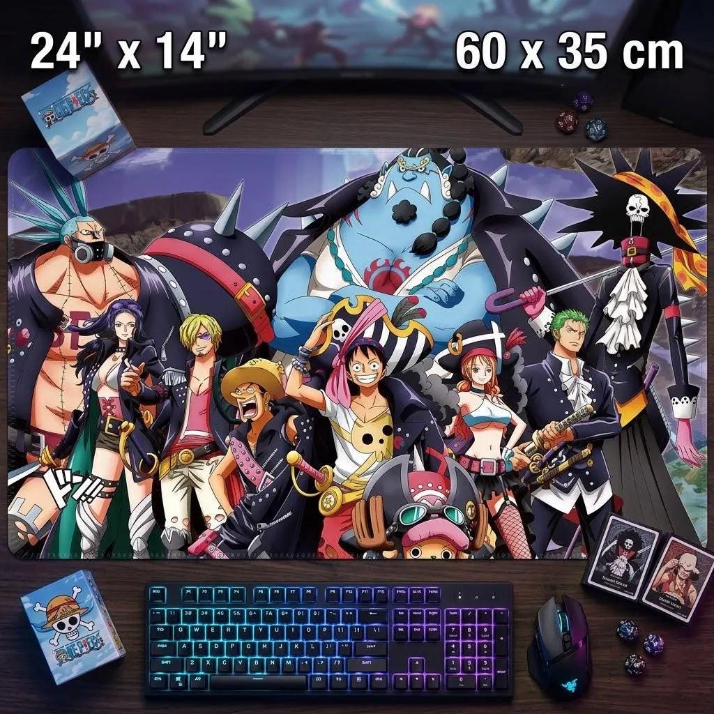 Luffy Zoro Sanji Nami Futuristisches Spielpad II