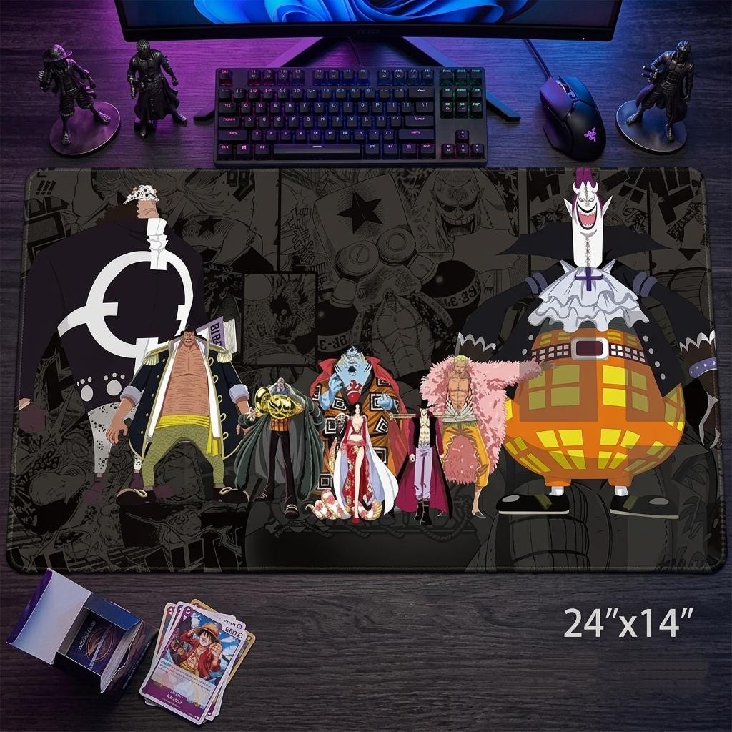 Seven Warlords One Piece Spielmatte