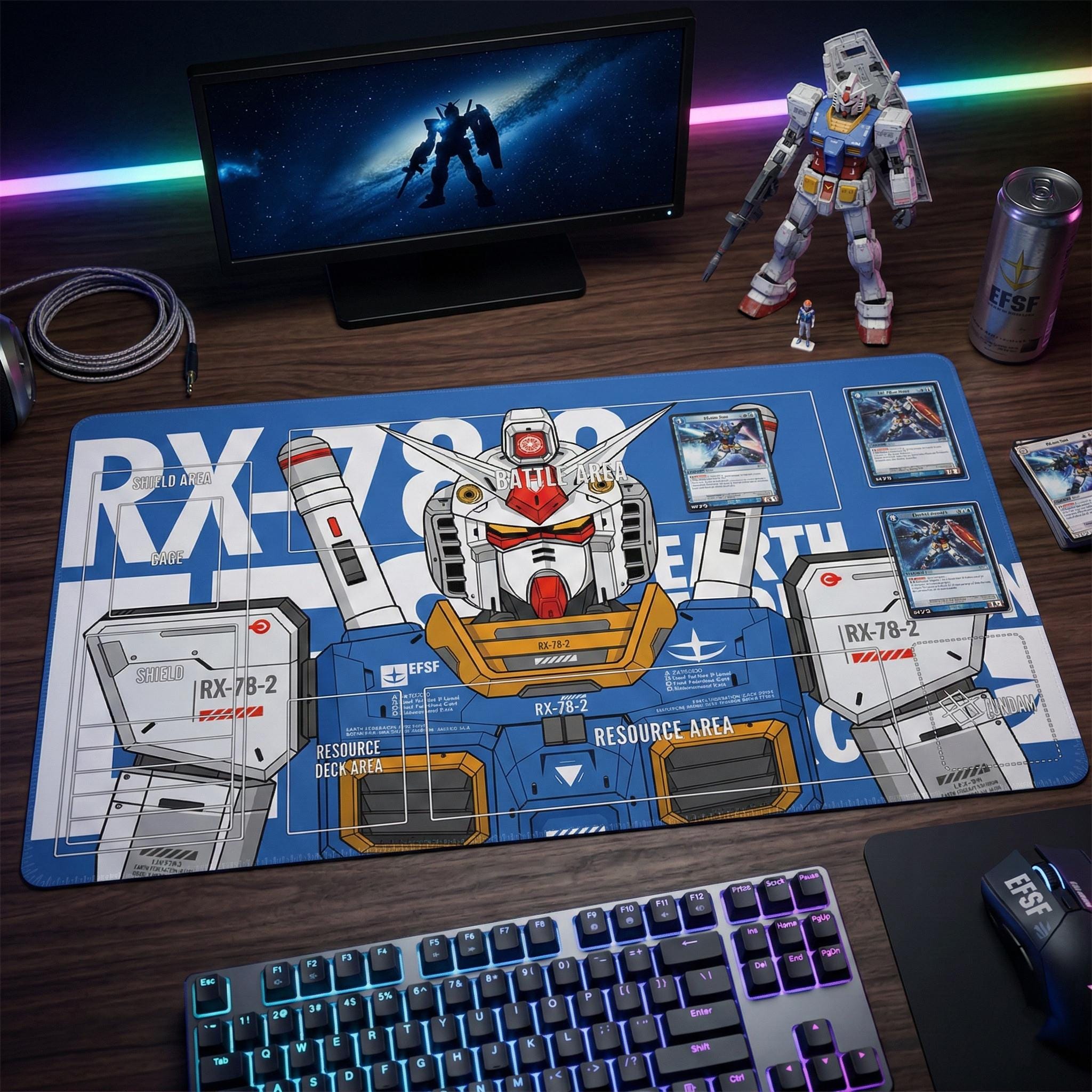 RX-78-2 Gundam TCG Playmat