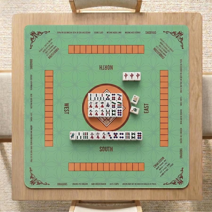 Mint Green Mahjong Mat