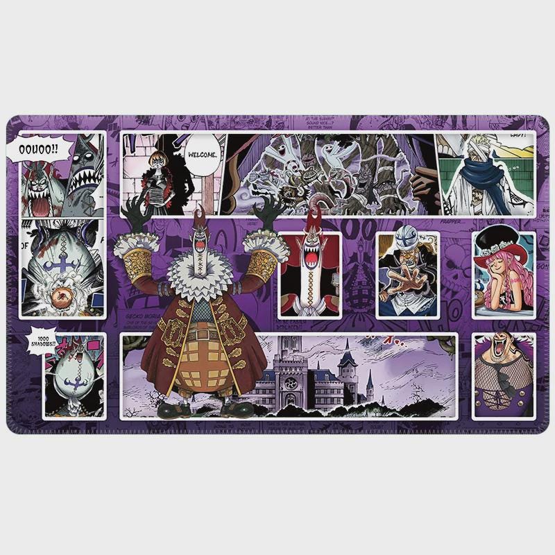 Gecko Moria & Thriller Bark Crew One Piece Playmat