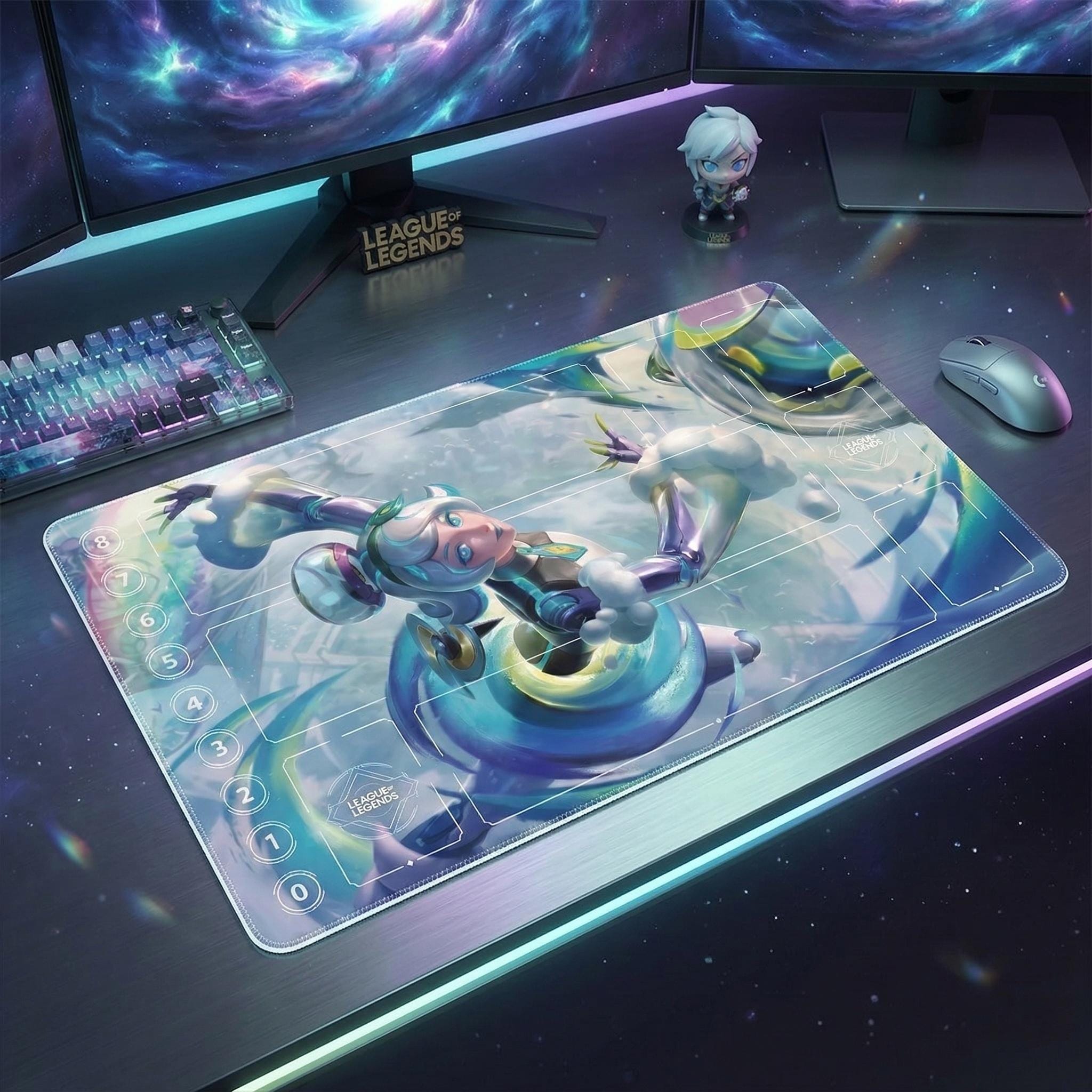Orianna Space Groove Riftbound Playmat