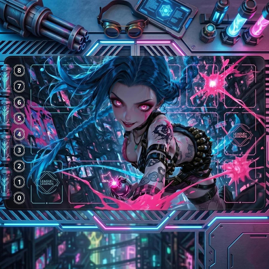 Jinx Riftbound Playmat V