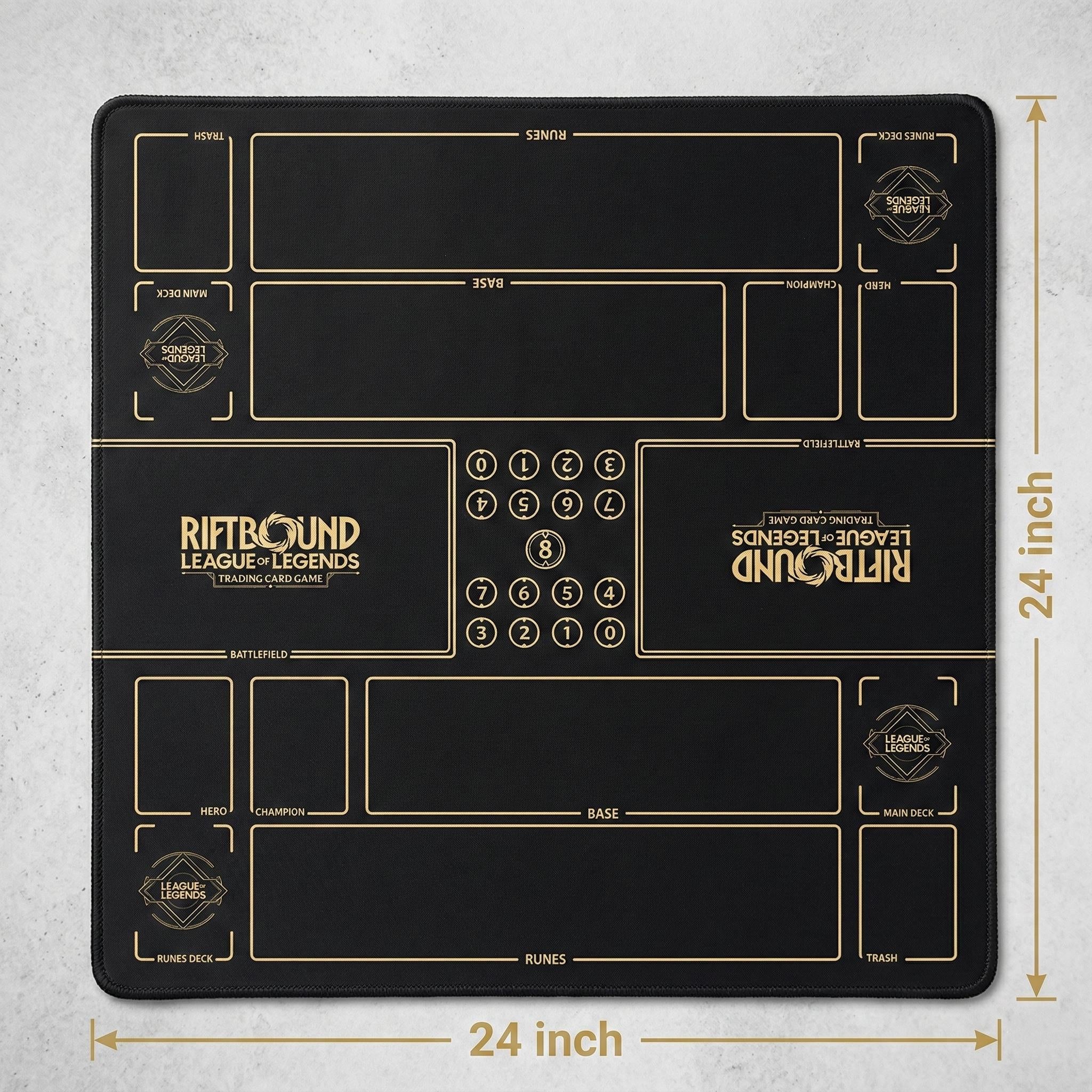 Two Players Riftbound Playmat