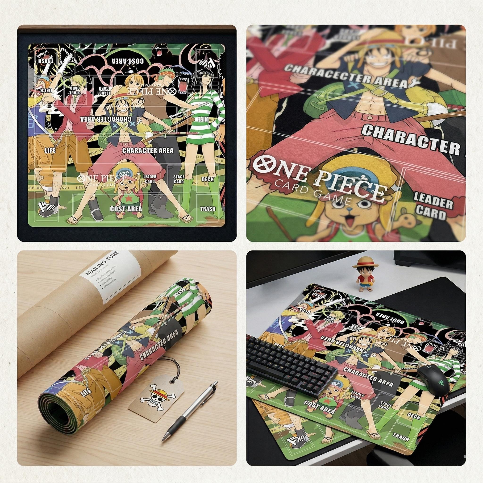 Straw Hat Pirates Crew One Piece Duo Playmat