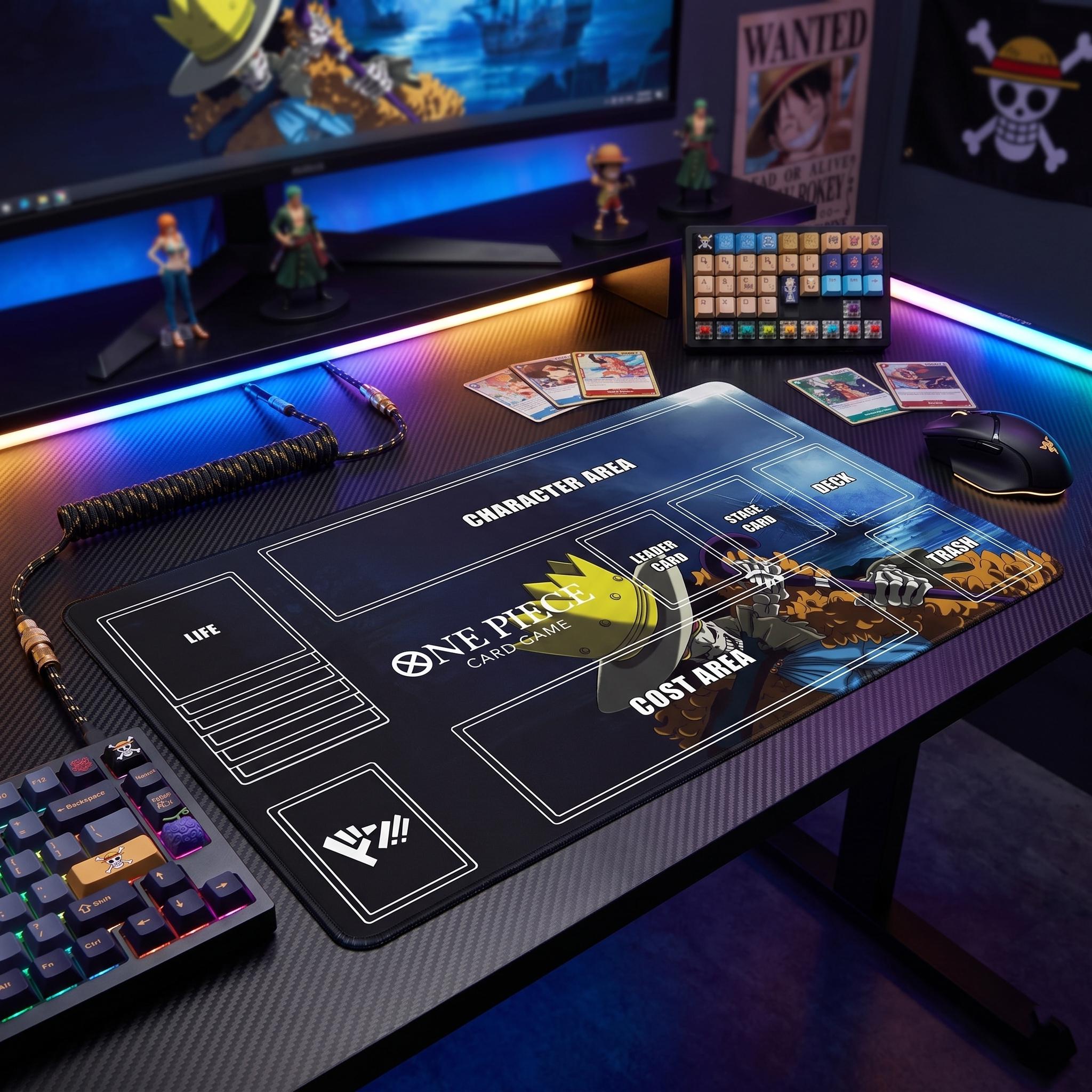 Brook Soul King One Piece Playmat