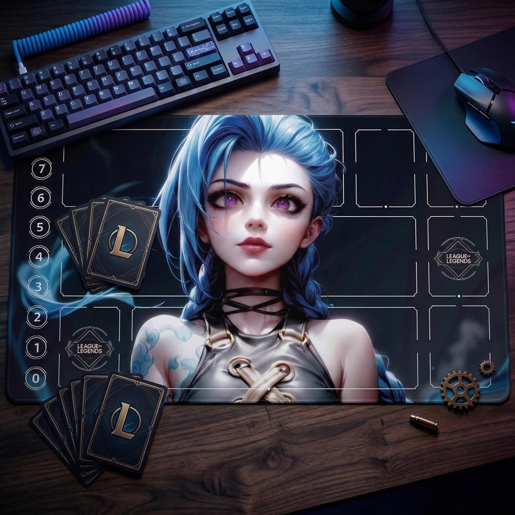 Jinx Riftbound Playmat
