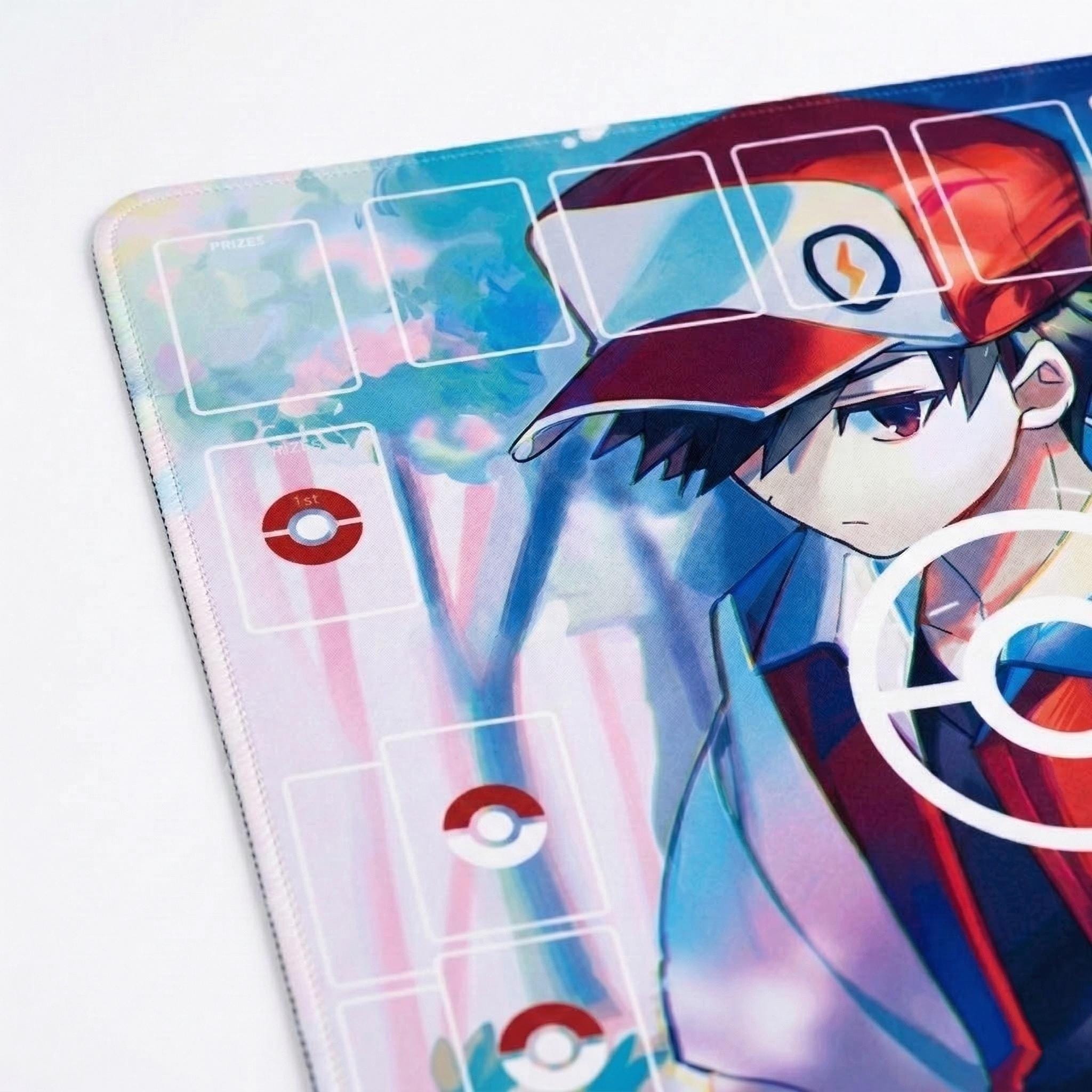 Pikachu Red Duo Pokemon Playmat