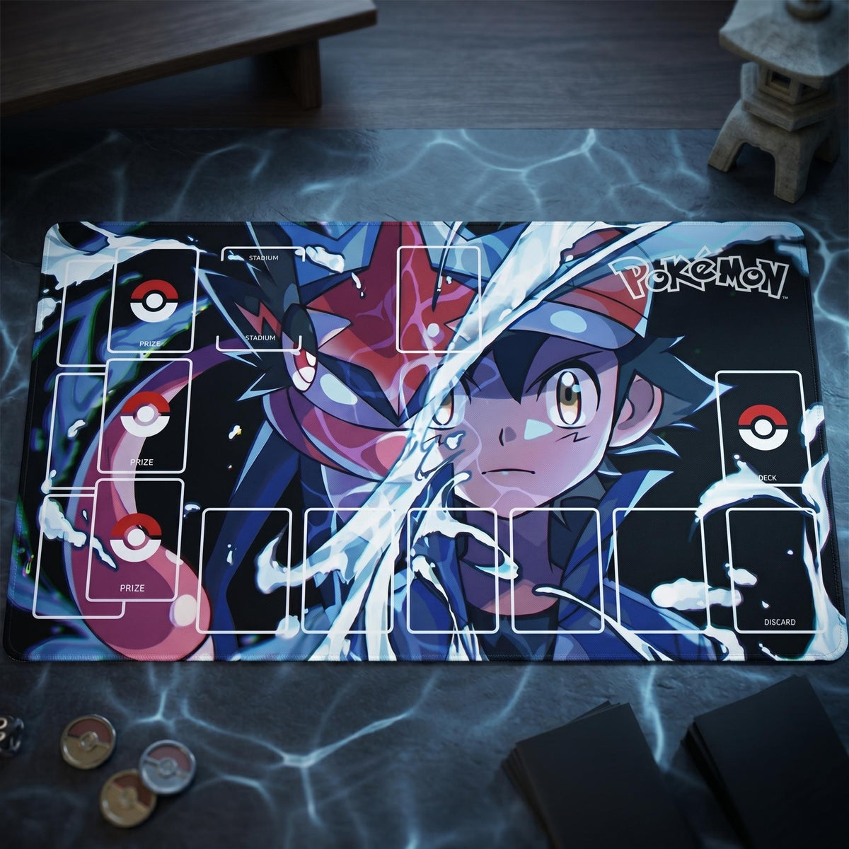 Reshiram Kyurem Zekrom Pokemon Playmat II