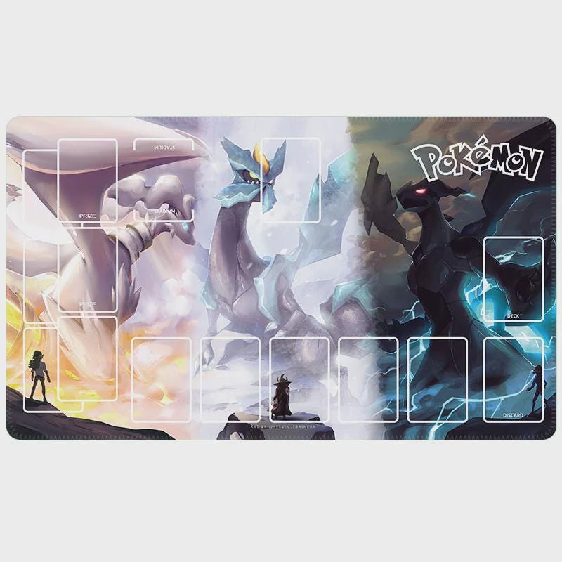 Pokemon Playmat | PTCG Card Game Mat | 24x14" inches