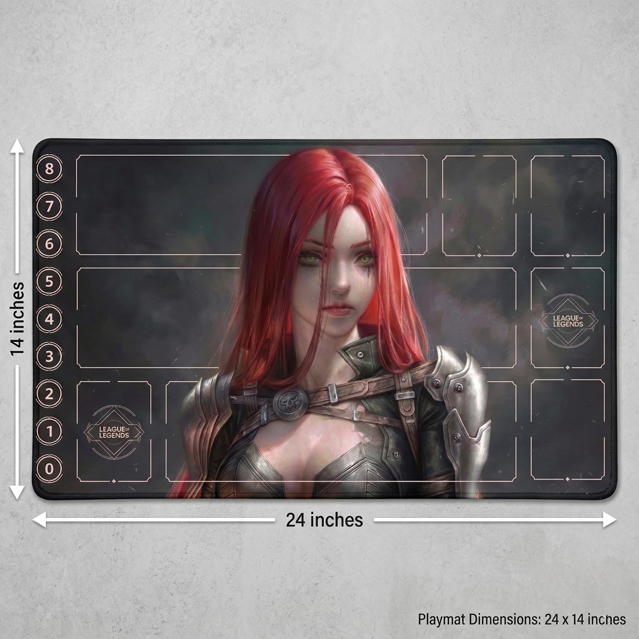Katarina Riftbound Playmat