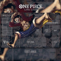 One Piece Card Game Playmat with Zones, Monkey D Luffy TCG Mat, Anime Desk Mat, Custom Gear 5 Straw Hat Pirate Board Game Mat, TCG Gift