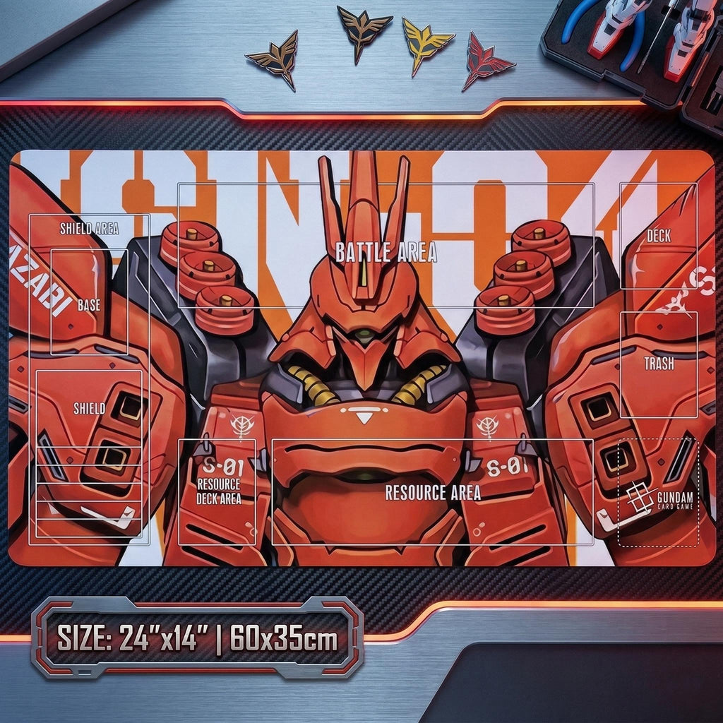 Sazabi Gundam Playmat – Char's Counterattack