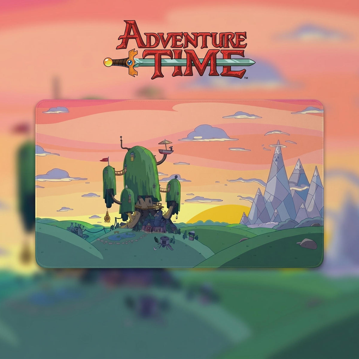 Adventure Time Desk Mat II