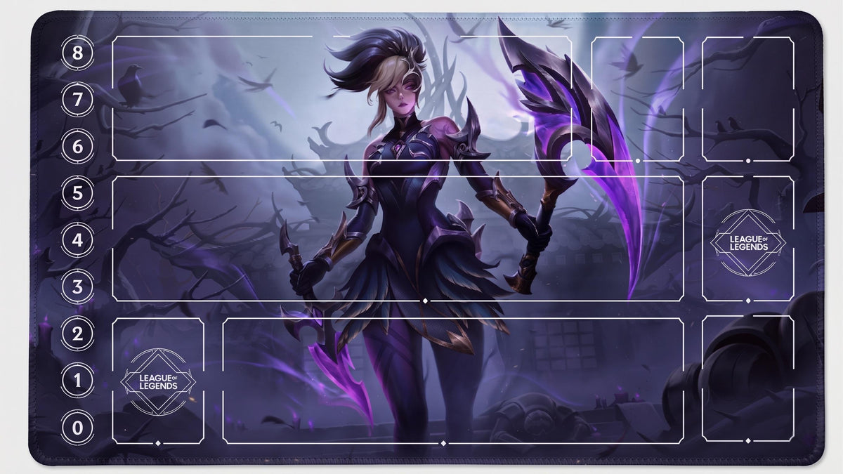 Akali-Zirkel Riftbound-Spielmatte
