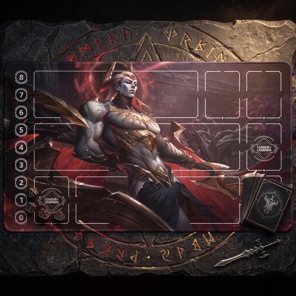 Zaheen Riftbound Playmat