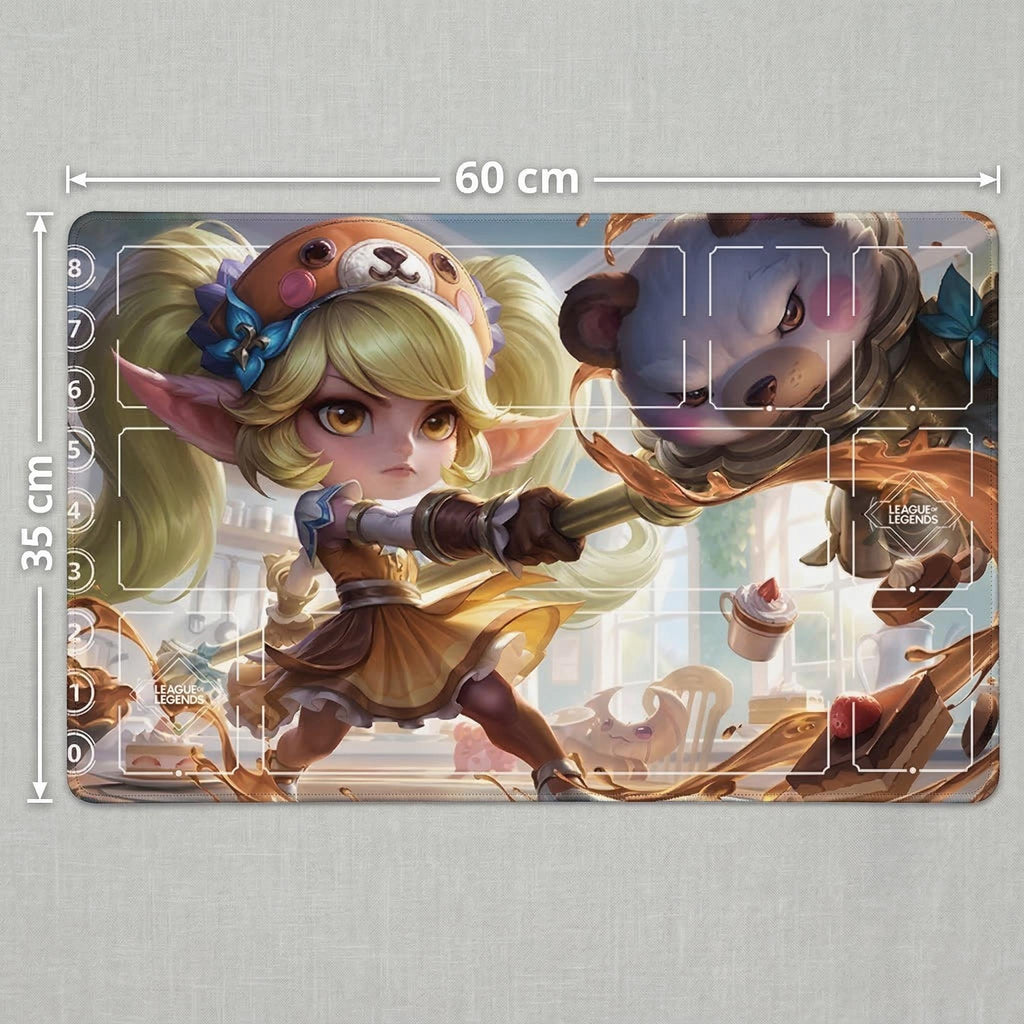 Poppy Riftbound Playmat