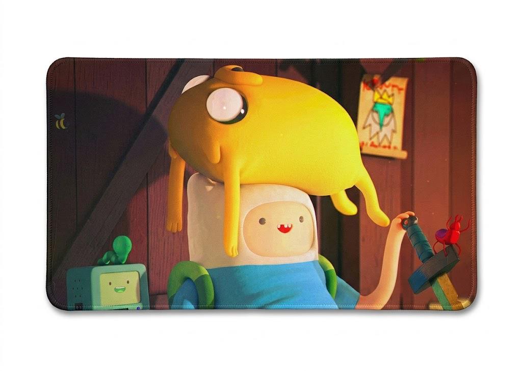 Adventure Time Gaming Desk Mat | Available in Multiple Sizes