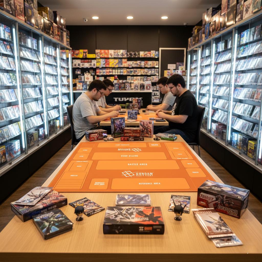 Orange Gundam Duo Playmat