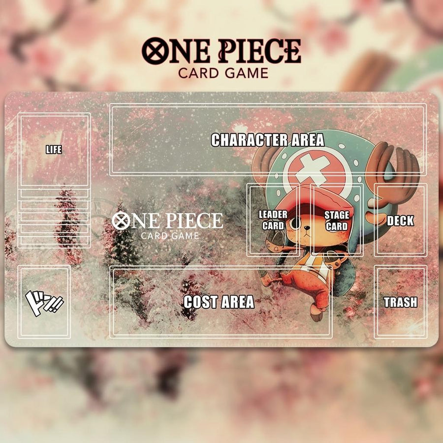 Tony Tony Chopper Winter Cherry Blossom Playmat