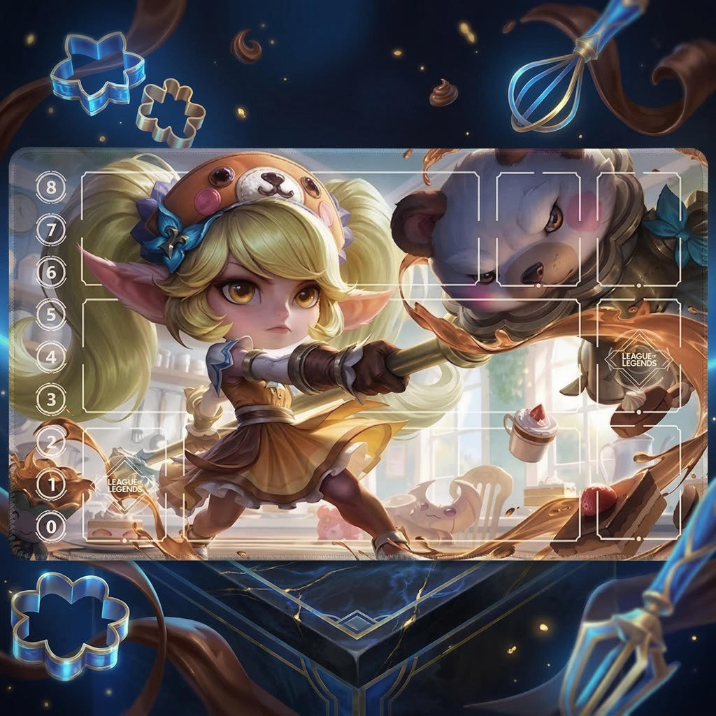 Poppy Riftbound Playmat