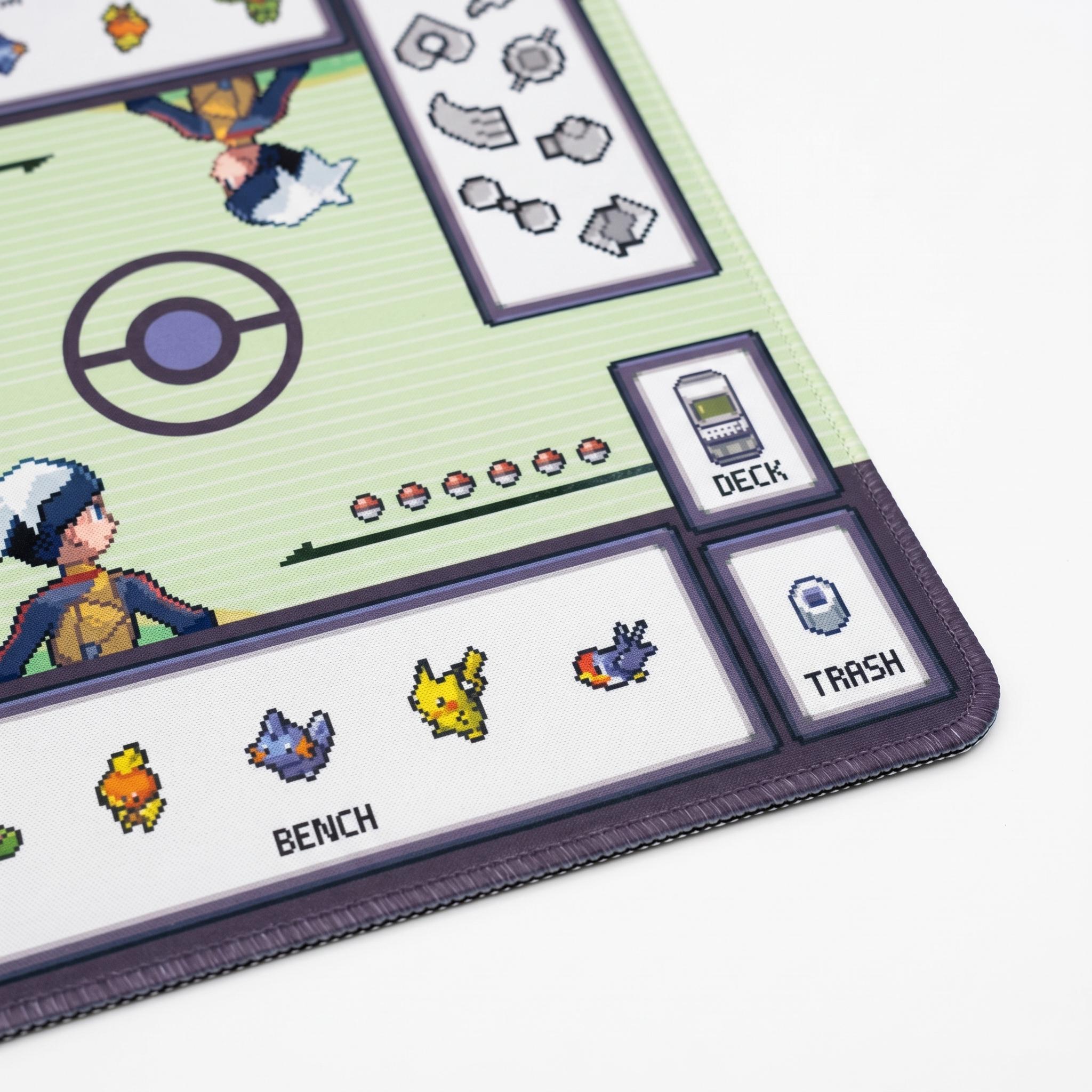 Pixel Pokemon Playmat Two Player