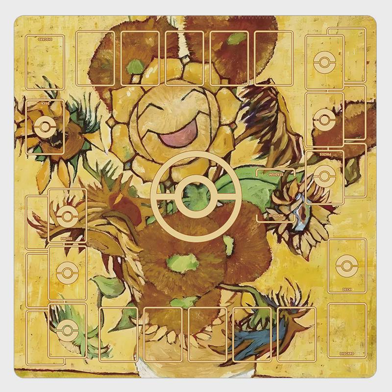 Pikachu Oil Painting Pokemon Playmat