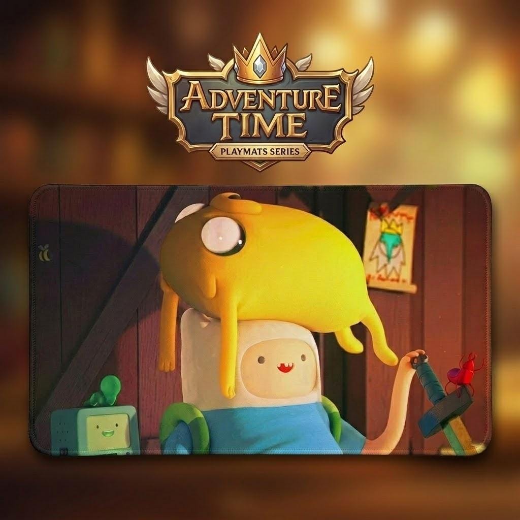 Adventure Time Gaming Desk Mat | Available in Multiple Sizes